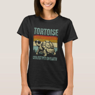 T-shirt Tortoise Coolest Pet on Earth pour les amateurs de