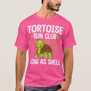T-shirt Tortoise Coureur Club Lent Comme Coquetteur Marath