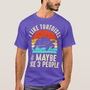 T-shirt Tortoise Shirt Turtle Shirt J'Aime Les Tortoises E