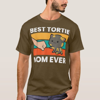 T-shirt Tortoiseshell Chat Maman Meilleure Tortie Maman Ja