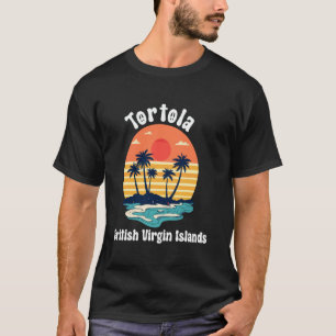 T-shirt Tortola BVI B.V.I Îles Vierges britanniques Souven