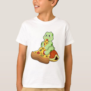 T-shirt Tortue à la pizza