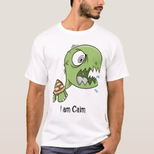 T-shirt Tortue aliénée folle "je suis" chemise calme