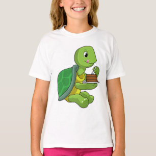 T-shirt Tortue au gâteau