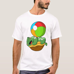 T-shirt Tortue avec water-polo