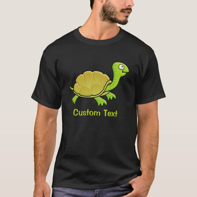 T-shirt Tortue caricaturale (Devant)