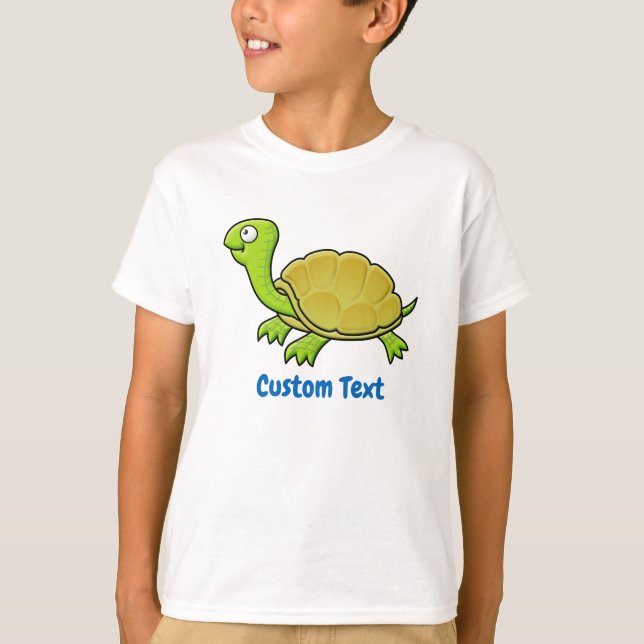 T-shirt Tortue caricaturale (Devant)