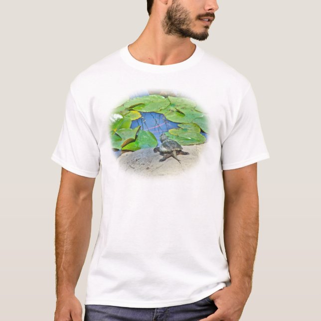 T-shirt Tortue commune - Chelydra serpentina (Devant)
