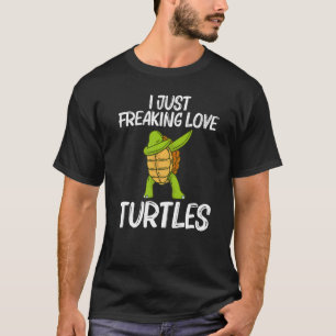 T-shirt Tortue cool Pour Hommes Femmes Dabbing Tortue Mer