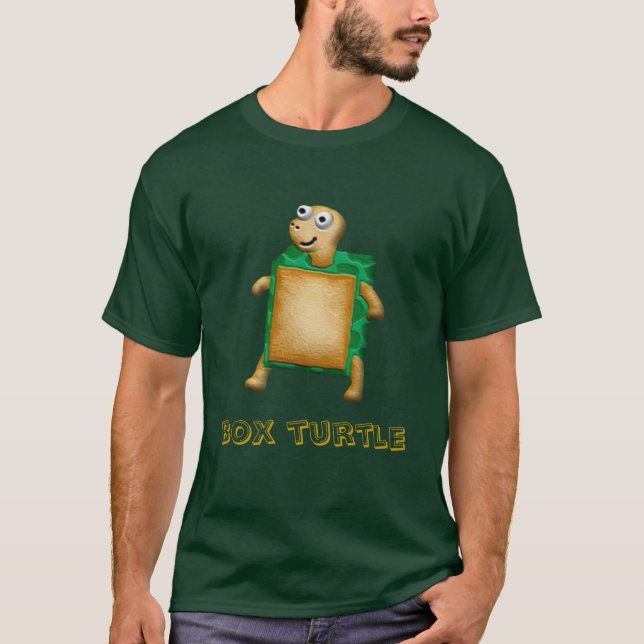 T-shirt tortue de boîte (Devant)
