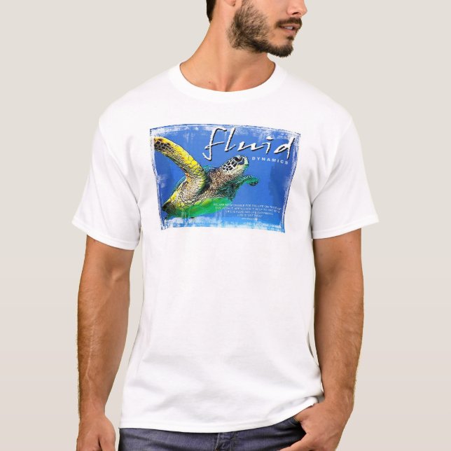 T-shirt Tortue de Honu par Gregory Gallo (Devant)