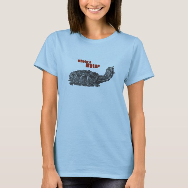 T-shirt Tortue de Mata Mata (Devant)