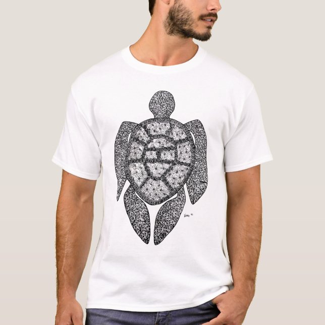 T-shirt Tortue de mer géante (Devant)