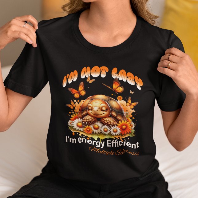 T-shirt Tortue de sensibilisation à la sclérose en plaques (Créateur téléchargé)