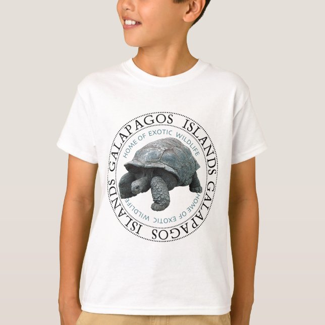 T-shirt Tortue des îles Galapagos (Devant)