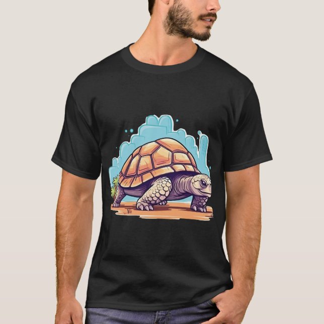 T-shirt Tortue du désert (Devant)