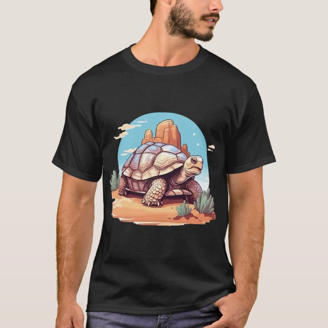 T-shirt Tortue du désert (Devant)