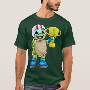 T-shirt Tortue en Champion avec Trophée