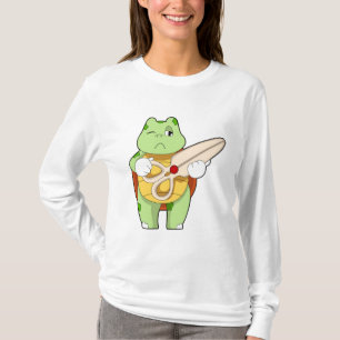 T-shirt Tortue en coiffeur avec ciseaux