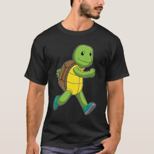 T-shirt Tortue en course