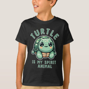 T-shirt Tortue Est Mon Esprit Animal Cute Turtle Lover Cad