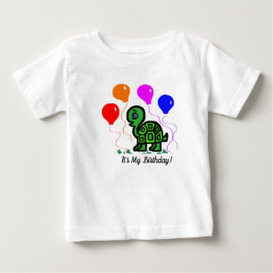 T-shirt tortue et ballons