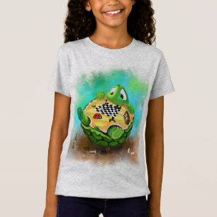 T-Shirt Tortue et coccinelle jouer aux échecs - Dessin amu