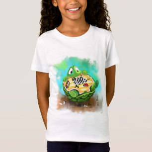 T-Shirt Tortue et coccinelle Jouer aux échecs Enfants T-sh