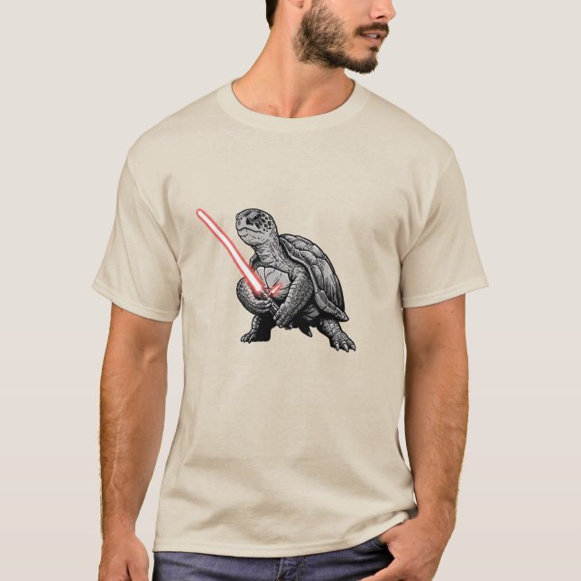 t-shirt tortue jedi (Devant)
