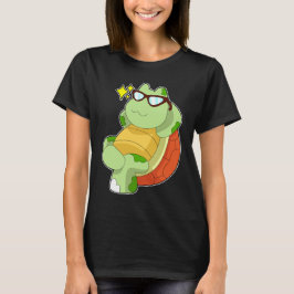 T-shirt Tortue lunettes de soleil