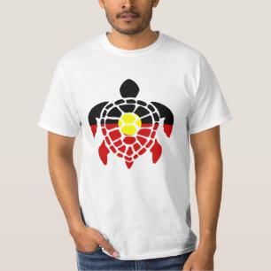 T-shirt Tortue marine aborigène australienne