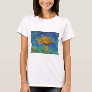 T-shirt Tortue marine par Paula Atwell