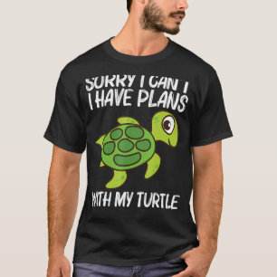T-shirt Tortue mignonne Hommes Femme Tortue de mer Reptile
