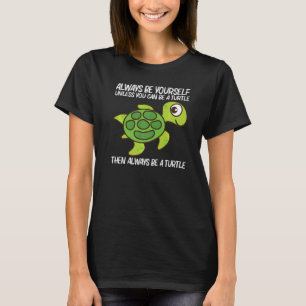 T-shirt Tortue mignonne Hommes Femme Tortue de mer Reptile