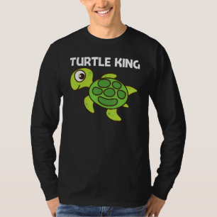 T-shirt Tortue Mignonne Pour Hommes Papa Tortue De Mer Rep