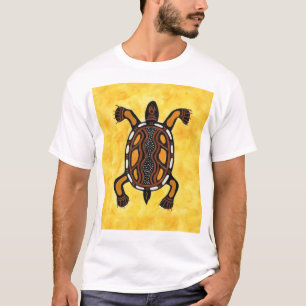 T-shirt Tortue - Peinture artistique inspirée par les Auto