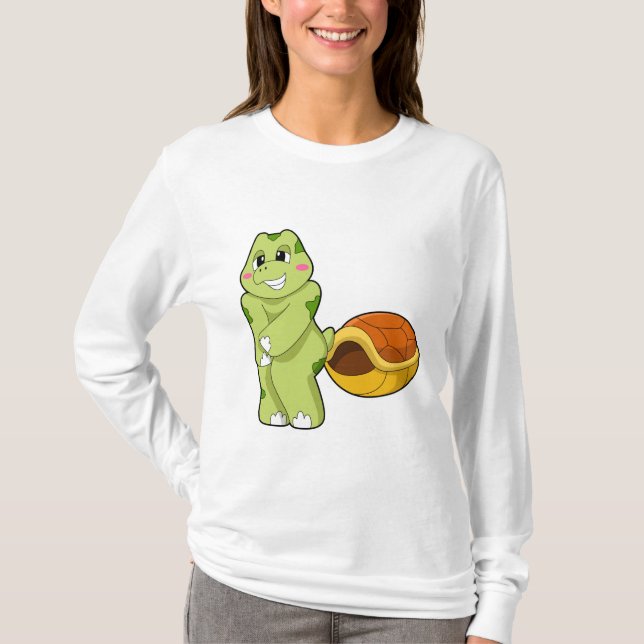 T-shirt Tortue sans Shell Shy.PNG (Devant)