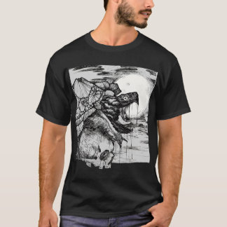 T-shirt tortue snapping stylo et encre amis