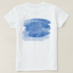 T-shirt Tortue Spirale