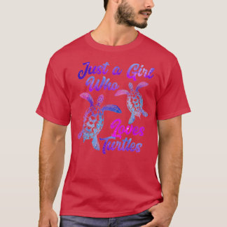 T-shirt Tortue tortue Galaxy Tortue Lover chélonien