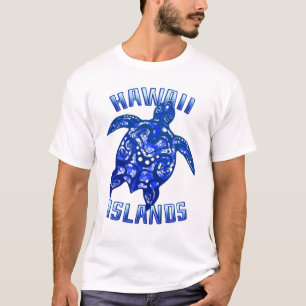 T-shirt Tortue tribale Hawaii Vacances