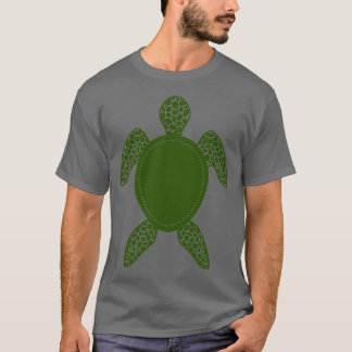 T-shirt tortue verte 1