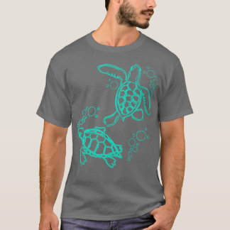 T-shirt Tortues bulles mignonne Tortue