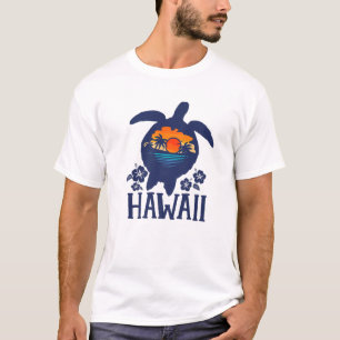 T-shirt Tortues de mer Hawaii Famille Hawaiian Matching Va
