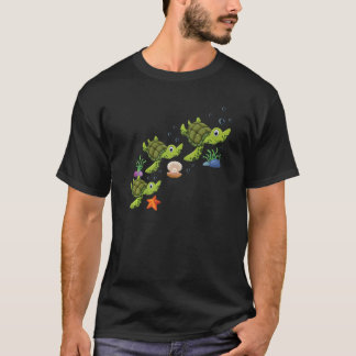 T-shirt Tortues de mer I Enfants Tortues de mer