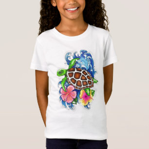 T-Shirt Tortues de mer tropicales