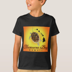 T-shirt Tortues hawaiiennes et îles Hawaii