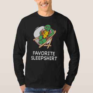T-shirt Tortues Nap Dormir Dormir Pyjama N