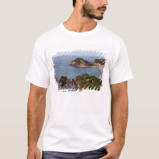 T-shirt TOSSA DE MAR. Ville de la Costa Brava. (Devant)