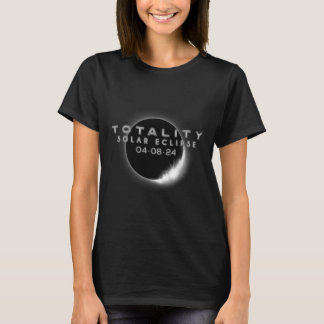 T-shirt Total Éclipse Solaire 04.08.2024 Totalité 2
